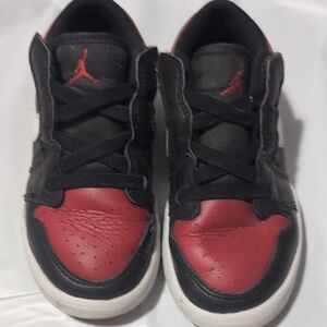 Jordan Kids Sneakers Black Red White